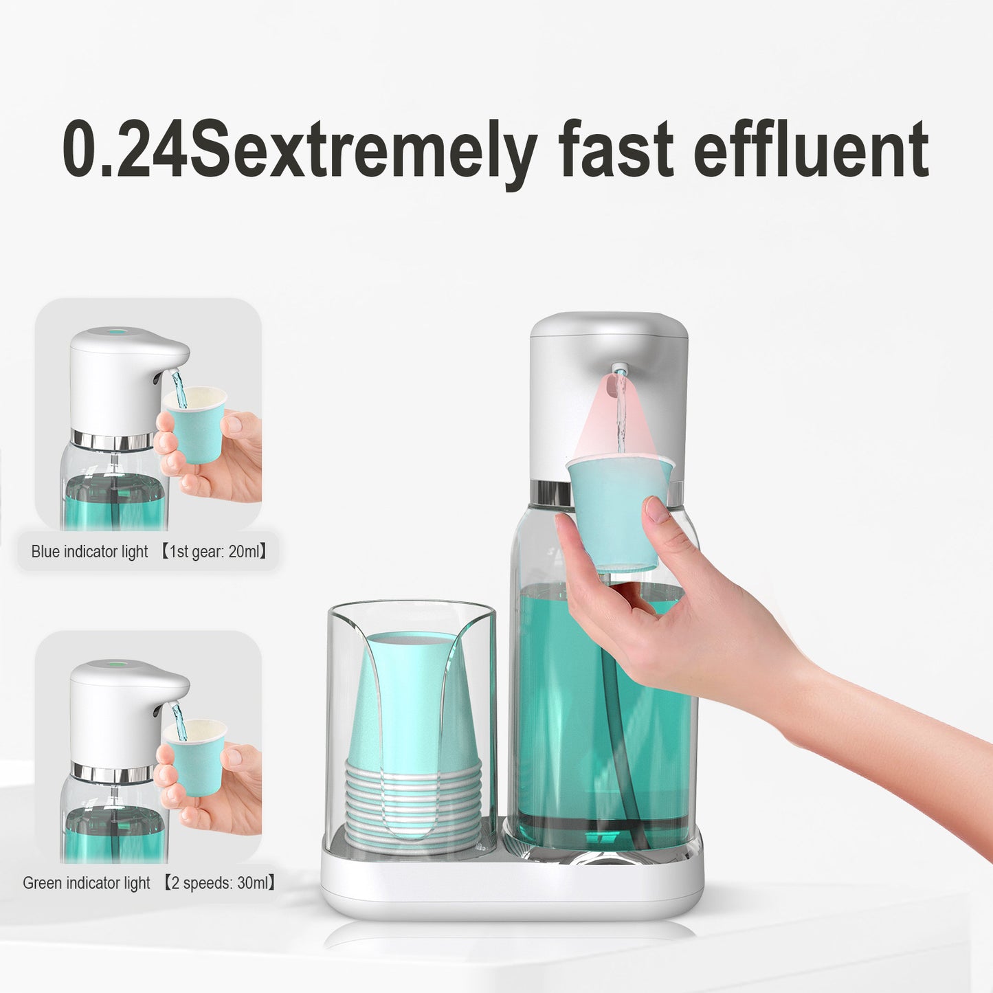 Automatic Mouthwash Dispenser