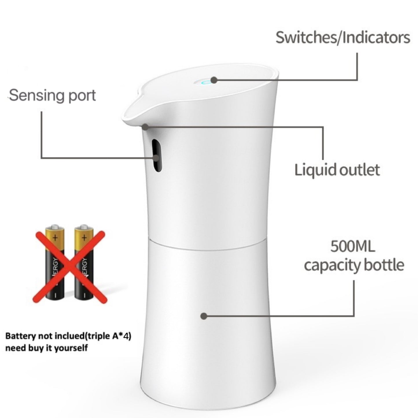 Automatic Induction Alcohol sanitizer Spray
